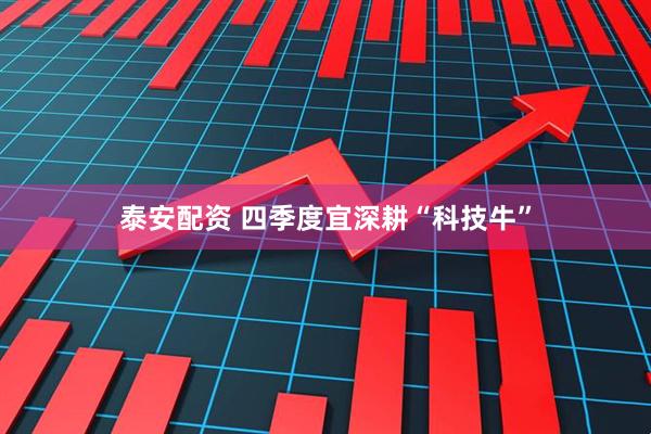 泰安配资 四季度宜深耕“科技牛”